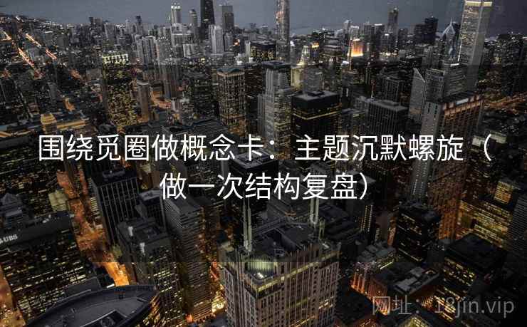 围绕觅圈做概念卡：主题沉默螺旋（做一次结构复盘）  第2张
